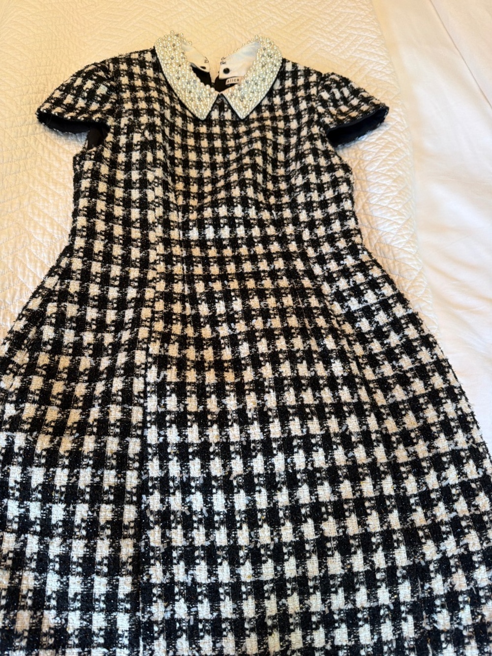 Alice and Olivia mini pearl dress